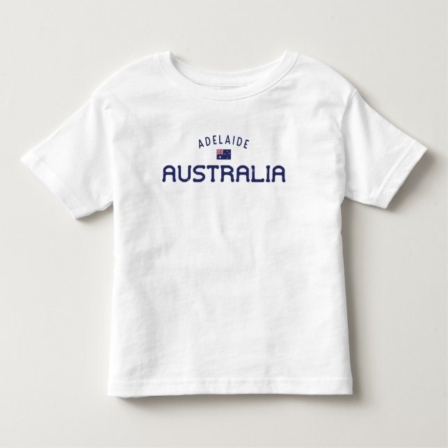 Distress Adelaide Australia T Shirt (Framsida)