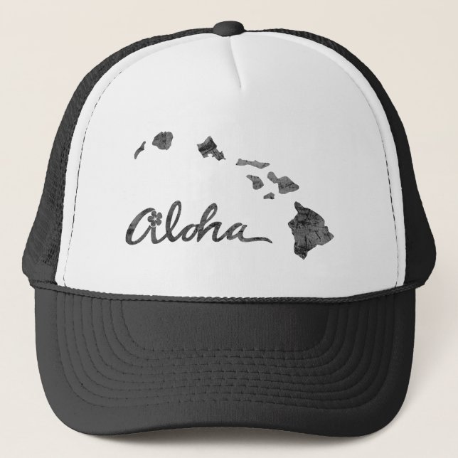 Distress Aloha Island Truckerkeps (Framsida)