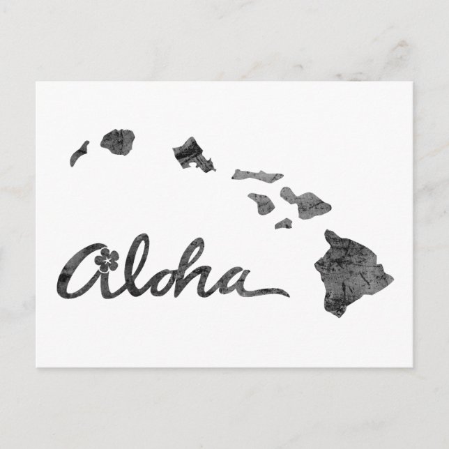 Distress Aloha Island Vykort (Framsida)