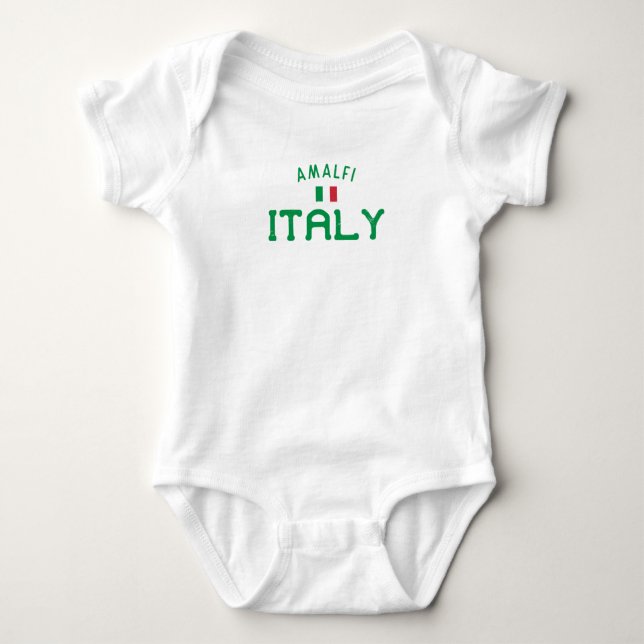 Distress Amalfi Italien T Shirt (Framsida)