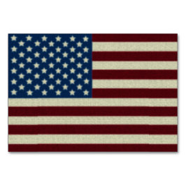 Distress American Flagga Bordsnummer