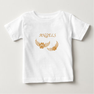 Distress Angel Pet Tass T-shirt