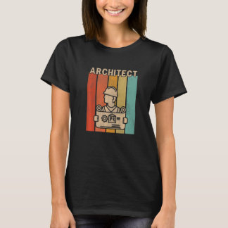 Distress Architect Manar Women Cute Architect Retr T Shirt
