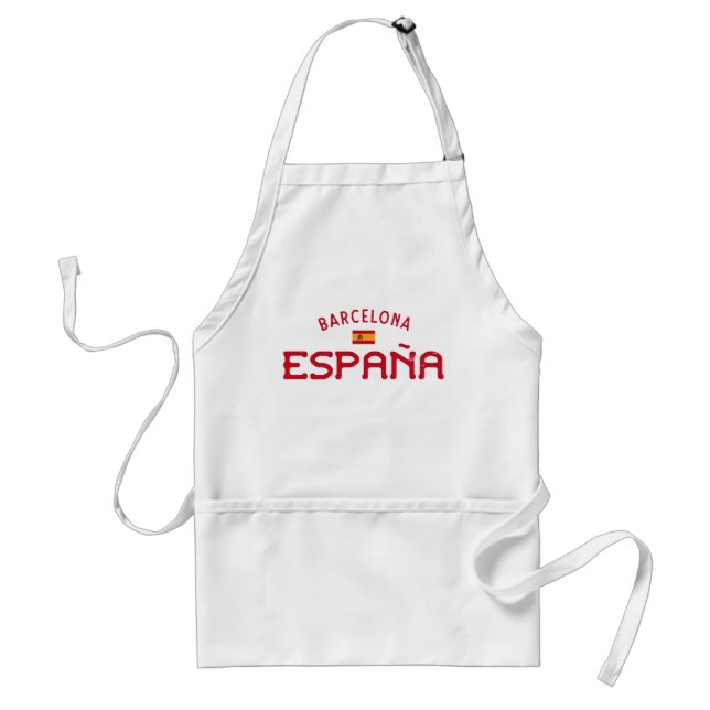Distress Barcelona Spain (España) Förkläde (Framsidan)
