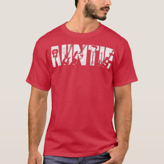 Distress Best Auntie Aldrig Guitar Älskare Guitari T Shirt