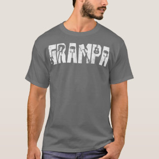 Distress Best Grampa nånsin Guitar Älskare Guitari T Shirt