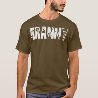 Distress Best Granny Aldrig Guitar Älskare Guitari T Shirt