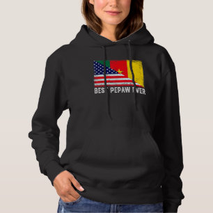 Distress Best Pepaw Aldrion American Kameroon Flag T Shirt