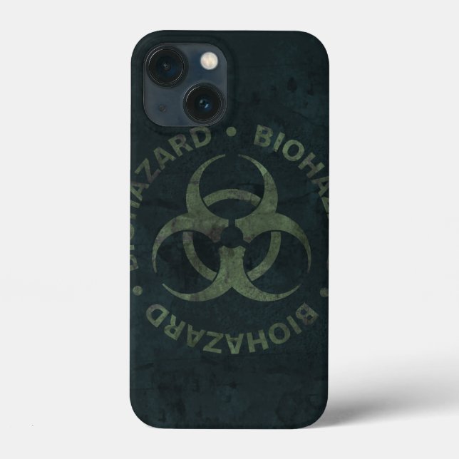 Distress Biohazard iphone case (Baksida)