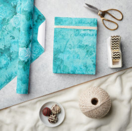 Distress Blue Ro Collage Presentpapper