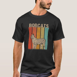 Distress Bobcat Manar Women Kid Cute Bobcat Ret T Shirt