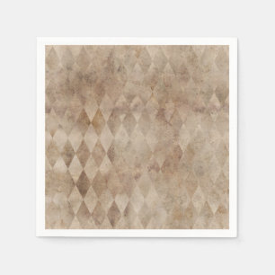 Distress Brown Harlequin Papper   Pappersservett