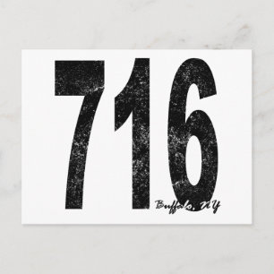 Distress Buffalo 716 Vykort