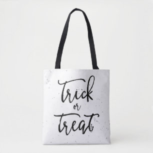 Distress Bus eller godis Halloween Tygkasse