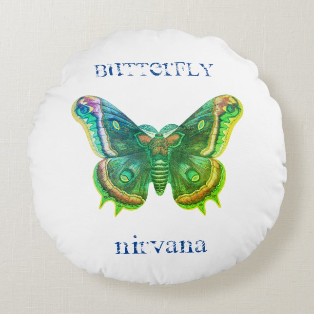 Distress Butterfly Nirvana Dekorativ kudde (Framsidan)