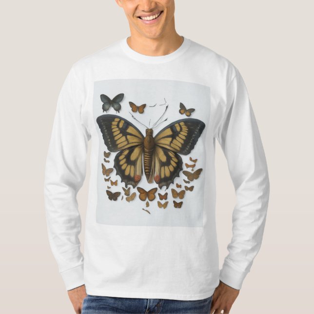 Distress Butterfly T-shirt (Framsida)