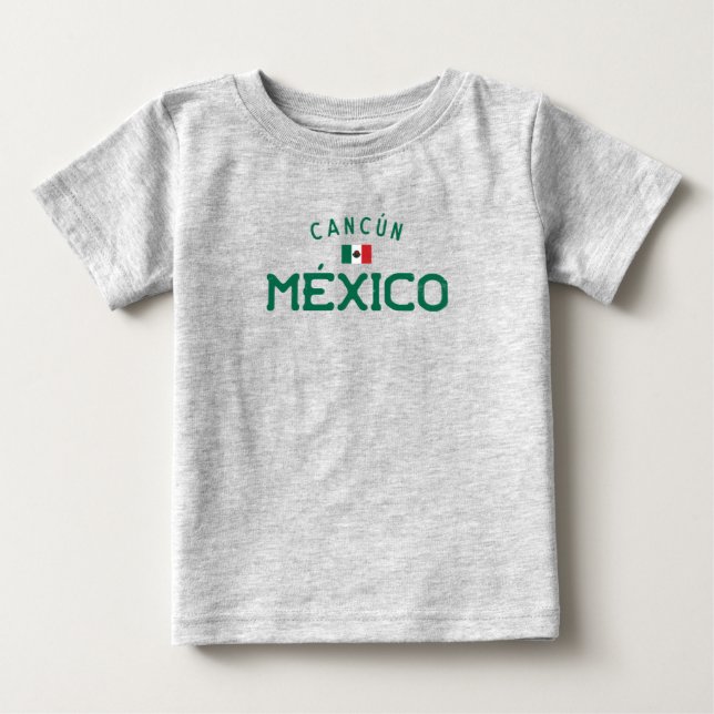 Distress Cancún México (Cancun Mexiko) T Shirt (Framsida)