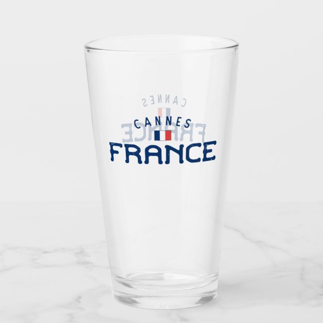 Distress Cannes Frankrike Glaskopp (Framsida)