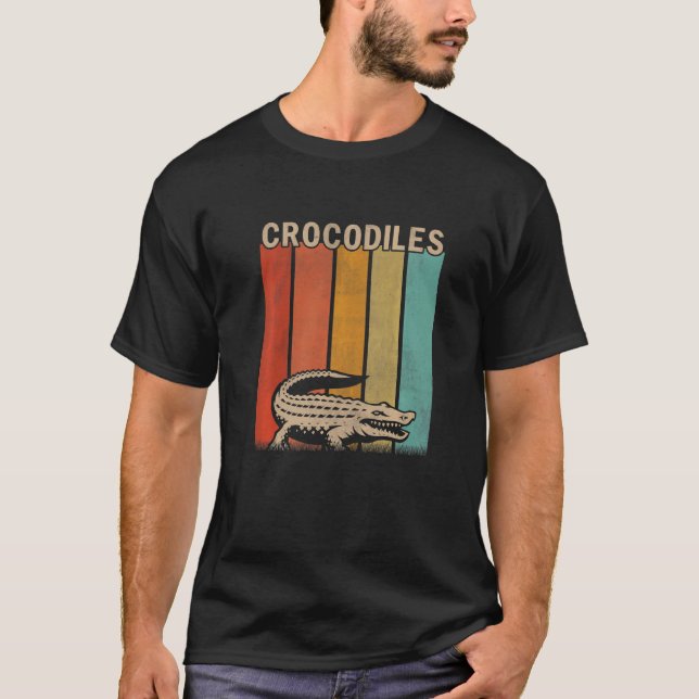 Distress Crokodiles Manar Women Kid Crokodiles Re T Shirt (Framsida)