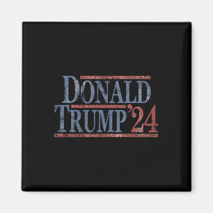 Distress Donald Trump 2024 Magnet