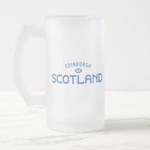 Distress Edinburgh Scotland Frostat Ölglas