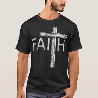 Distress Faith Christian Apparel T Shirt