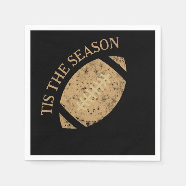 Distress Football Party Pappersservett (Framsidan)