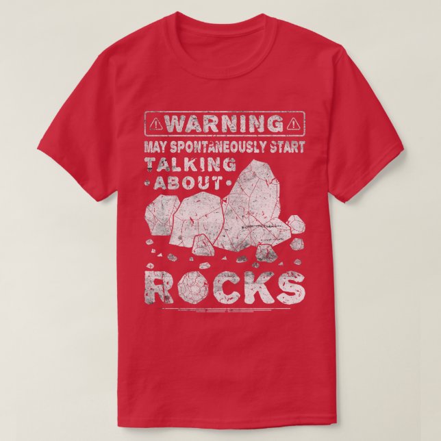 Distress Geology Rockhound T Shirt (Design framsida)