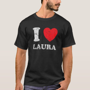 Distress Grunge Worn Out Stil I Kärlek Laura T Shirt