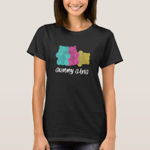 Distress Gummy Gang Sweet Gummies Animal Candy B T Shirt