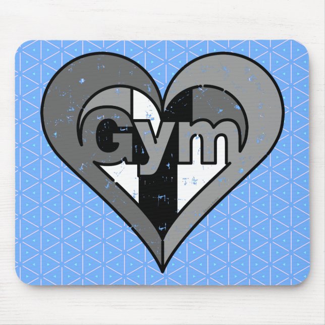 Distress Gym Heart Musmatta (Framsidan)