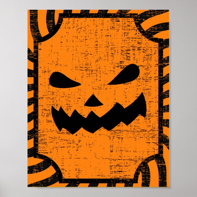 Distress Halloween Poster (Framsidan)