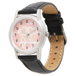 Distress Heart Rosa Dam Watch Armbandsur