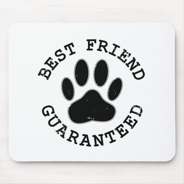 Distress Hund Best Friend Garanteed Musmatta (Framsidan)