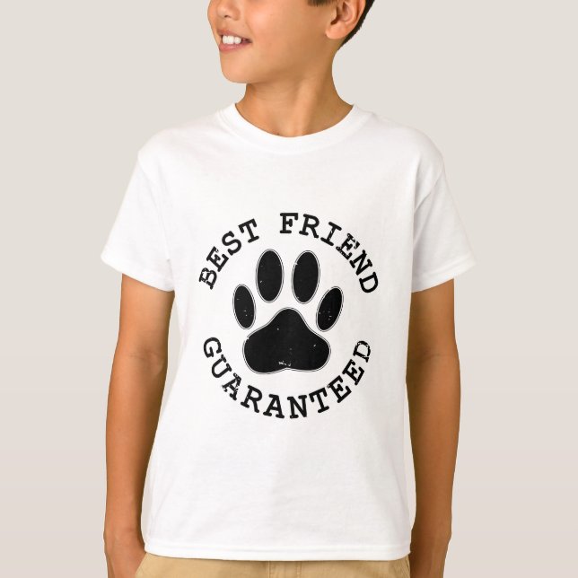 Distress Hund Best Friend Garanteed Tee (Framsida)