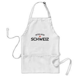 Distress Interlaken Schweiz (Schweiz) Förkläde