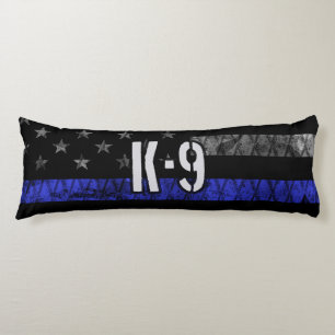 Distress K-9 Unit Police Flagga Kroppskudde