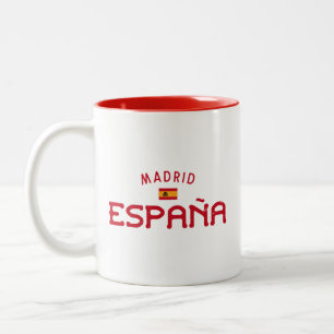 Distress Madrid Spain (España) Två-Tonad Mugg
