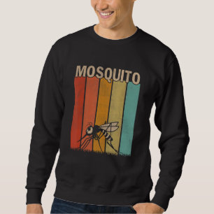 Distress Mosquito Manar Women Kid Cute Mosquito Lång Ärmad Tröja