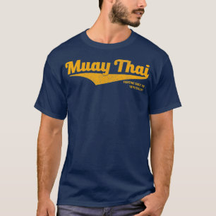 Distress Muay Thai Kickboxing TShirt MMA BJJ T Shirt