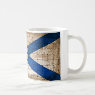 Distress Nova Scotia Flagga Kaffemugg