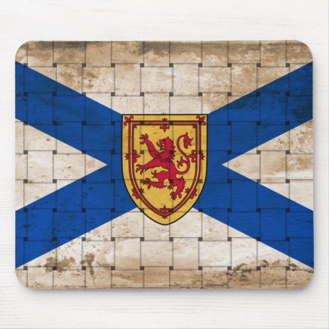 Distress Nova Scotia Flagga Musmatta (Framsidan)