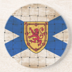 Distress Nova Scotia Flagga Underlägg