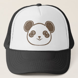 Distress Panda Bear Keps