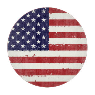 Distress Patriotic American Flagga