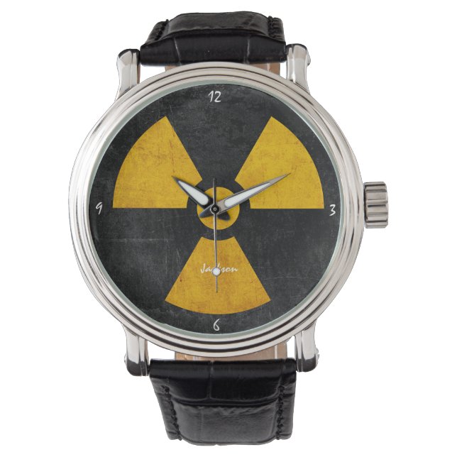 Distress Radiation Symbol Watch Armbandsur (Framsida)