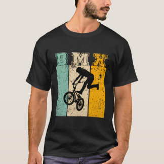 Distress Reto Vintage BMX Riders Bicycle Älskare T Shirt