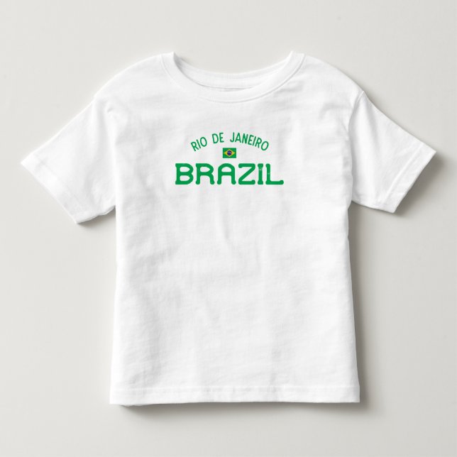Distress Rio de Janeiro Brasilien T Shirt (Framsida)