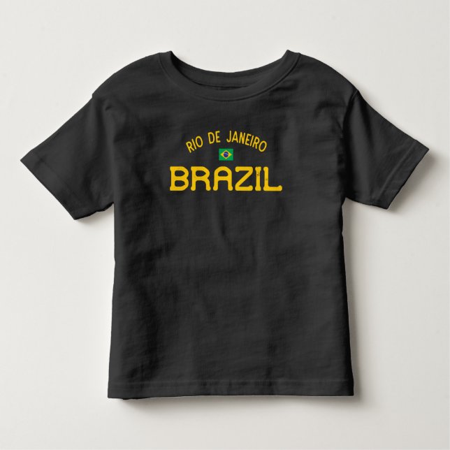 Distress Rio de Janeiro Brasilien T Shirt (Framsida)