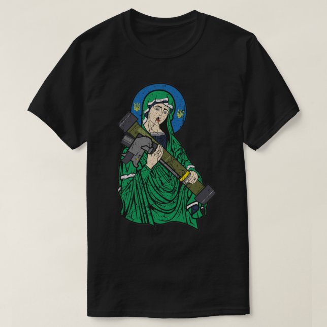 Distress Saint Javelin T Shirt (Design framsida)